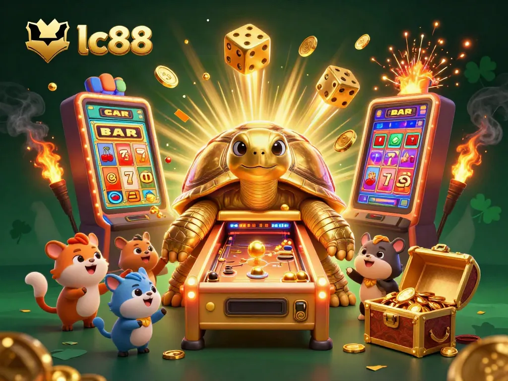 Play dynamic casino games with lc88’s vibrant and engaging 3D cartoon illustration featuring exhilarating jackpots.